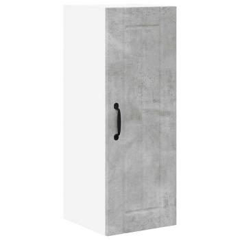 Küchenhängeschrank Beton Grau 30 x 31 x 80 cm Holzwerkstoff
