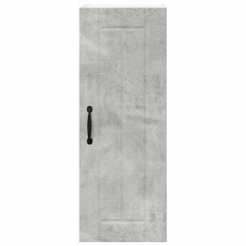 Küchenhängeschrank Beton Grau 30 x 31 x 80 cm Holzwerkstoff