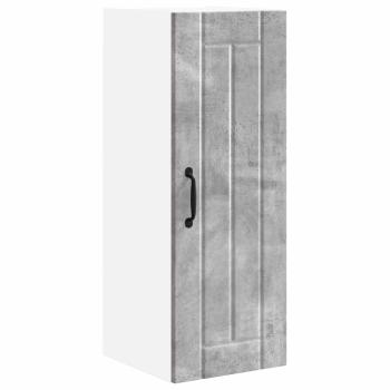 Wandschrank LUCCA 2 stk. Betongrau Holzwerkstoff