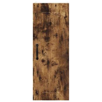 Küchenhängeschrank 2 pcs Geräucherte Eiche 30 x 31 x 80 cm