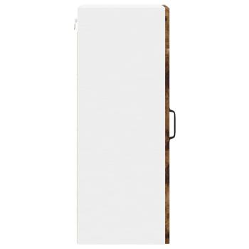 Küchenhängeschrank 2 pcs Geräucherte Eiche 30 x 31 x 80 cm