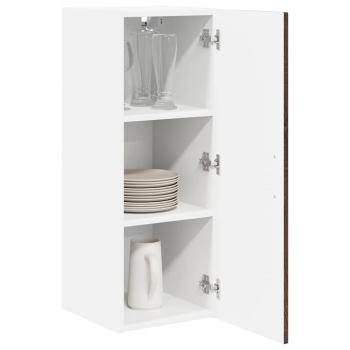ARDEBO.de - Küchenhängeschrank mit Regal Braun Eichen-Optik 30 x 31 x 80 cm