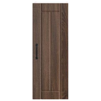Küchenhängeschrank mit Regal Braun Eichen-Optik 30 x 31 x 80 cm