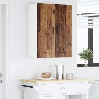 Küchenhängeschrank 2 pcs Altholz 30 x 31 x 80 cm Holzwerkstoff