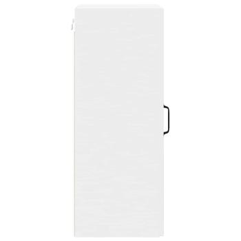 Küchenhängeschrank mit Regal Weiß 40 x 31 x 80 cm Holzwerkstoff