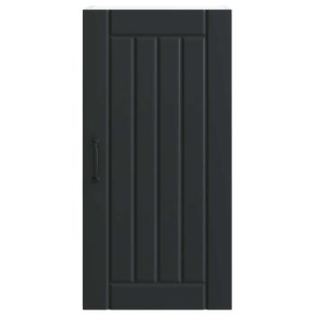 Küchenhängeschrank Schwarz 40 x 31 x 80 cm Holzwerkstoff
