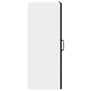 Küchenhängeschrank Schwarz 40 x 31 x 80 cm Holzwerkstoff