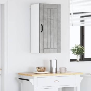 Küchenhängeschrank Beton Grau 40 x 31 x 80 cm Holzwerkstoff