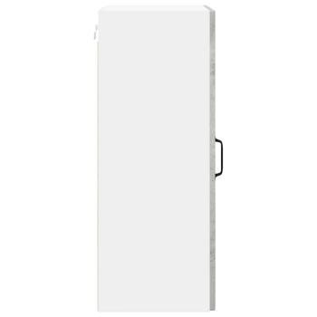 Küchenhängeschrank Beton Grau 40 x 31 x 80 cm Holzwerkstoff