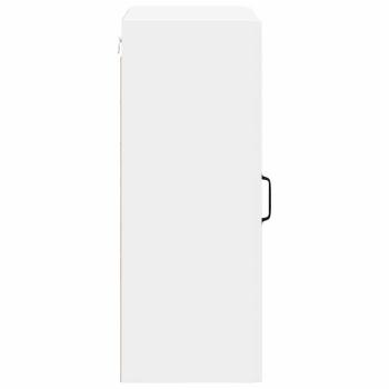 Küchenhängeschrank mit Regal Weiß 50 x 31 x 80 cm Holzwerkstoff