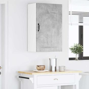 Küchenhängeschrank Beton Grau 50 x 31 x 80 cm Holzwerkstoff