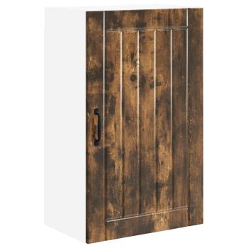 Küchenhängeschrank mit Regal Geräucherte Eiche 50 x 31 x 80 cm