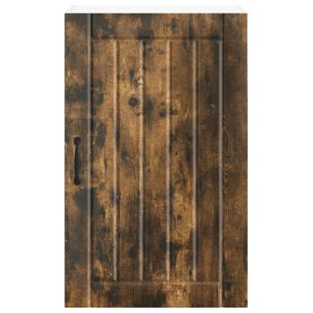 Küchenhängeschrank mit Regal Geräucherte Eiche 50 x 31 x 80 cm