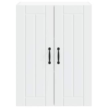 Küchenhängeschrank mit Regal Weiß 60 x 31 x 80 cm Holzwerkstoff