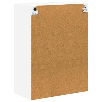 Küchenhängeschrank mit Regal Weiß 60 x 31 x 80 cm Holzwerkstoff