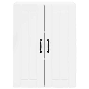 Küchenhängeschrank Hochglanz Weiß 60 x 31 x 80 cm Holzwerkstoff