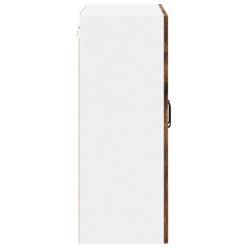 Küchenhängeschrank mit Regal Geräucherte Eiche 60 x 31 x 80 cm
