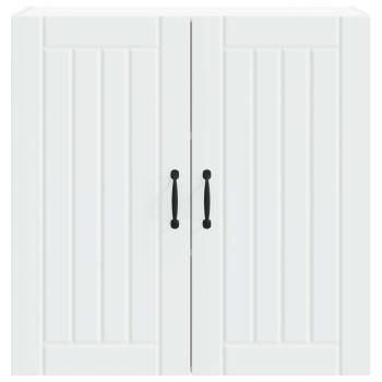 Küchenhängeschrank mit Regal Weiß 80 x 31 x 80 cm Holzwerkstoff