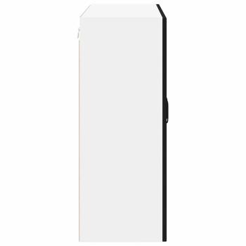 Küchenhängeschrank Schwarz 80 x 31 x 80 cm Holzwerkstoff