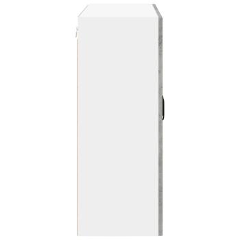 Küchenhängeschrank Beton Grau 80 x 31 x 80 cm Holzwerkstoff