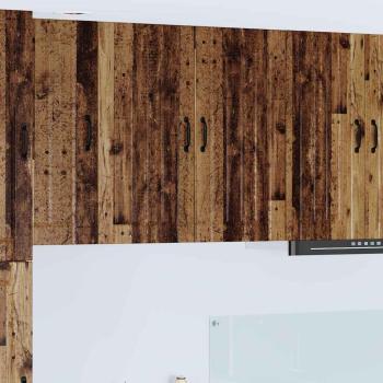 ARDEBO.de - Küchenhängeschrank Altholz 80 x 31 x 80 cm Holzwerkstoff