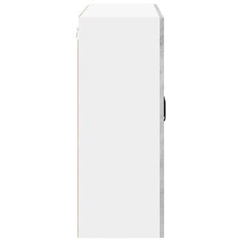 Küchenhängeschrank Beton Grau 80 x 31 x 80 cm Holzwerkstoff