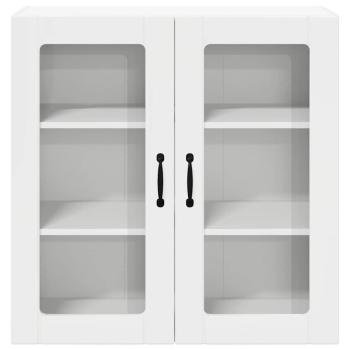 Küchenhängeschrank Hochglanz Weiß 80 x 31 x 80 cm Holzwerkstoff