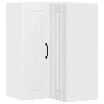 Küchenhängeschrank mit Regal Weiß 57 x 57 x 80 cm Holzwerkstoff