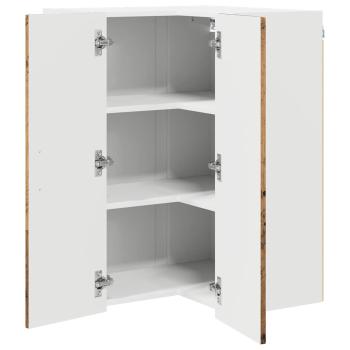 Küchenhängeschrank Altholz 57 x 57 x 80 cm Holzwerkstoff