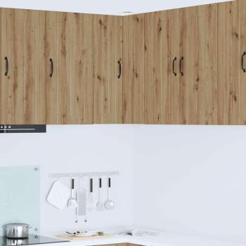 ARDEBO.de - Küchenhängeschrank Artisan-Eiche 57 x 57 x 80 cm Holzwerkstoff