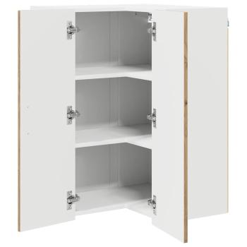 Küchenhängeschrank Artisan-Eiche 57 x 57 x 80 cm Holzwerkstoff