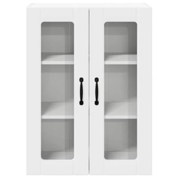 Küchenhängeschrank mit Regal Weiß 60 x 31 x 80 cm Holzwerkstoff