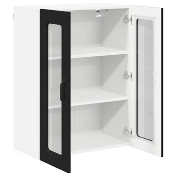 Küchenhängeschrank Schwarz 60 x 31 x 80 cm Holzwerkstoff
