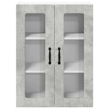 Küchenhängeschrank Beton Grau 60 x 31 x 80 cm Holzwerkstoff