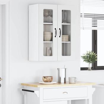 Küchenhängeschrank Hochglanz Weiß 60 x 31 x 80 cm Holzwerkstoff