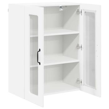 Küchenhängeschrank Hochglanz Weiß 60 x 31 x 80 cm Holzwerkstoff