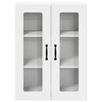 Küchenhängeschrank Hochglanz Weiß 60 x 31 x 80 cm Holzwerkstoff