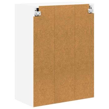 Küchenhängeschrank Hochglanz Weiß 60 x 31 x 80 cm Holzwerkstoff