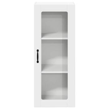 Küchenhängeschrank mit Tür Weiß 40 x 31 x 100 cm Holzwerkstoff