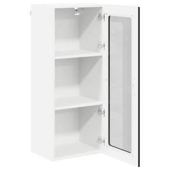 Küchenhängeschrank Schwarz 40 x 31 x 100 cm Holzwerkstoff