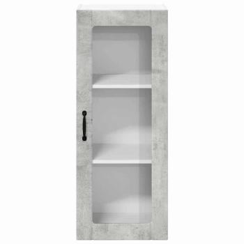Küchenhängeschrank Beton Grau 40 x 31 x 100 cm Holzwerkstoff