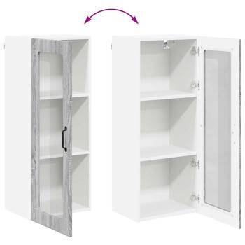 Küchenhängeschrank Graues Sonoma 40 x 31 x 100 cm Holzwerkstoff