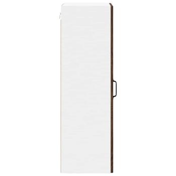 Küchenhängeschrank mit Tür Braun Eichen-Optik 40 x 31 x 100 cm