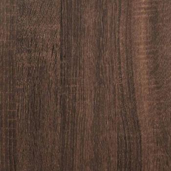 Küchenhängeschrank mit Tür Braun Eichen-Optik 40 x 31 x 100 cm