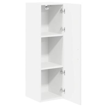 Küchenhängeschrank mit Tür Weiß 30 x 31 x 100 cm Holzwerkstoff