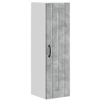 ARDEBO.de - Küchenhängeschrank Beton Grau 30 x 31 x 100 cm Holzwerkstoff