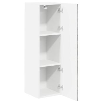 Küchenhängeschrank Beton Grau 30 x 31 x 100 cm Holzwerkstoff