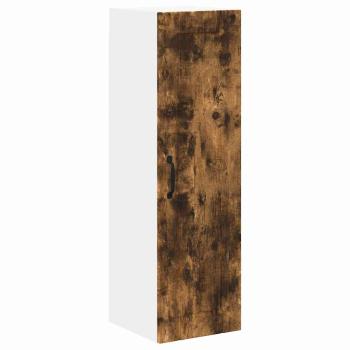 Küchenhängeschrank mit Regal Geräucherte Eiche 30 x 31 x 100 cm