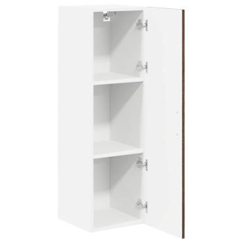 Küchenhängeschrank mit Tür Braun Eichen-Optik 30 x 31 x 100 cm