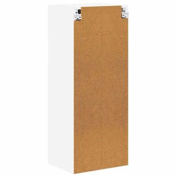 Küchenhängeschrank mit Tür Weiß 40 x 31 x 100 cm Holzwerkstoff